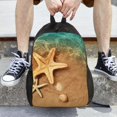 thumbnail image 7 of Haiem Starfish And Seashell 1 Backpack - Stylish and Durable 15-inch Laptop Backpack with Waterproof Oxford Fabric, 7 of 7