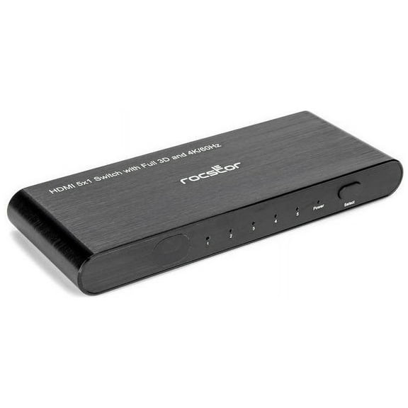Rocstor 5 Port HDMI 2.0 Splitter 4K/60Hz Supports HDR & EDID Y10A267A1