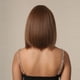 thumbnail image 4 of Pelucas sintéticas cortas y rectas con flequillo para mujeres negras, cabello Bob para Cosplay diario, peinado Bobo, resistente al calor, 4 of 4