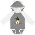 thumbnail image 3 of Inktastic Shepherd Puppy Boys or Girls Long Sleeve Baby Bodysuit, 3 of 5