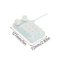 thumbnail image 5 of RGBs Backlits Mini Gaming Keyboards with 12 Customizable Key and Two Control Knobs, 5 of 10