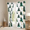 thumbnail image 3 of Castle Fairy Christmas Tree Curtains Pack of 2 (42x84 Each) for Teenagers,Botanical Plants Curtains Blackout,Merry Christmas Bedroom Curtains,Microfiber Bedroom Decor, 3 of 6