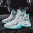 thumbnail image 6 of Kids Basketball Shoes High Top Youth Fashion Sneakers Girls Casual Sports Basketball Shoes Breathable Comfortable Boys Sneakers for Big Kids, 6 of 7