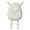White B, variant on Go Out Reminder Voice Reminder Motion Sensor with Key Hook Anti-forget Keys Home Forget Key Voice Reminder Home Reminder for Warehouse B