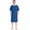 Royal Blue, variant on Utopia Care Men's Hospital Gown Soft and Comfortable Patient Gown, X-Large-3X-Large, Charcoal Grey