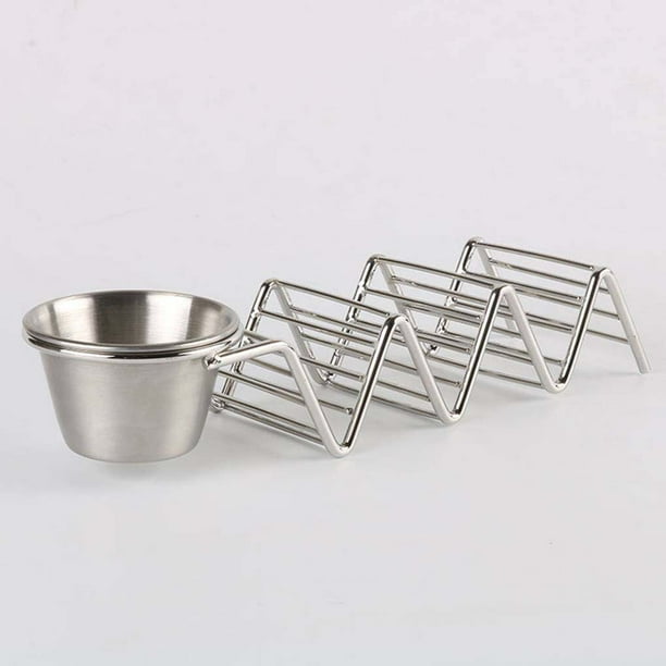 serony Stainless Steel Taco Tortillas Holder Restaurant Pancake Shelf ...