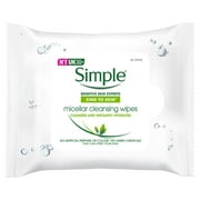 Simple Kind to Skin Micellar Cleansing Wipes 25s Pack of 3 (75 Wipes) C35