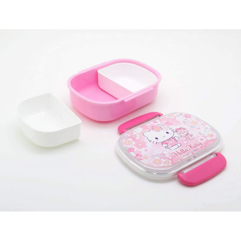 Hello Kitty Relief W 2-stage Lunch Case Bento Box Sanrio Japan –