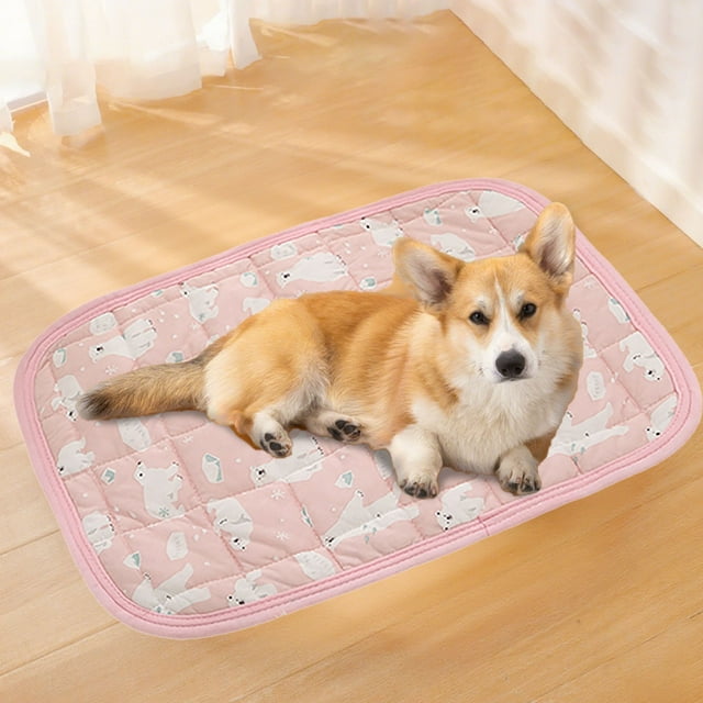 Pet Mat for Cats and Dogs TPR Design Ideal for Indoor Use for Summer Relaxation Durable and Easy to Clean
