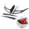 thumbnail image 4 of Tail 4pcs Carbon Fiber Style Rear Tail Light Trim Cover Fit for   10th 2016-2019, 4 of 8