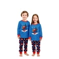 thumbnail image 2 of Halloween Christmas Crewneck Superhero Family Matching Pajamas Set Holiday Hero Pattern Sleepwear Spider Loungewear Nightwear 7 Years, 2 of 4