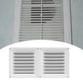 thumbnail image 6 of deevoka Vent Cover Easy to Install Air Vent Louver for Residential Ceiling Household White, 6 of 8