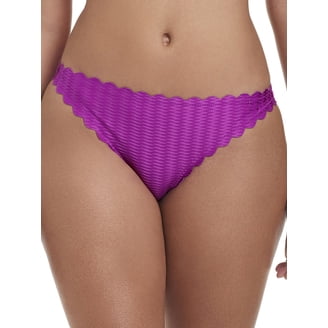 Jessica Simpson Women's Chevron Crochet Bikini Bottoms, Sizes XS