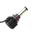 thumbnail image 3 of 55W X6 H11 H9 H8 Car Headlight 8000LM 6000K LED Light Bulb Bright Lamp Kit, 3 of 5