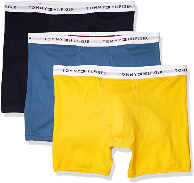 yellow tommy hilfiger underwear