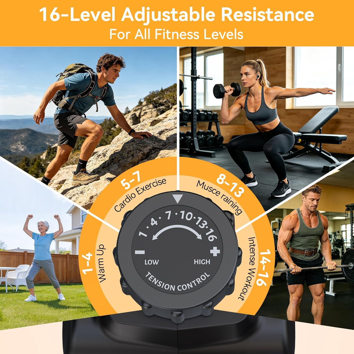 LNOW Recumbent Exercise Bike Stationary Belt Drive Indoor Cycling Bikes for Home Cardio Workout Training