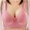 Pink, variant on Aofany Women's Plus Size Wireless Bra Push Up Full Cup Bras for Women, Comfortable Wire Free Shaping Everyday Bra with Adjustable Straps