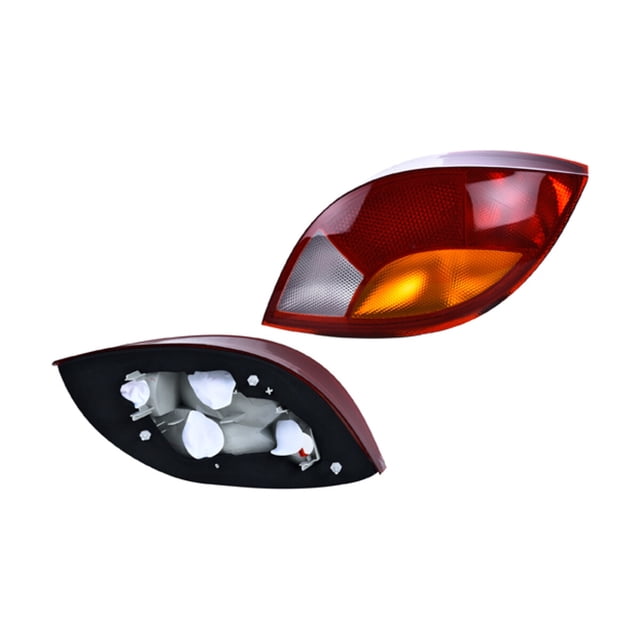Calavera DEPO 2001 Ford color Ámbar/blanco/rojo Sin foco lado Derecho