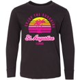 thumbnail image 3 of Inktastic Summer Enjoy the Sunshine St. Augustine Florida in Pink Long Sleeve Youth T-Shirt, 3 of 5