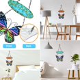 thumbnail image 5 of Achort 2pcs Butterfly Wall Decor Welcome Sign, Metal Outdoor Hanging Decor Wall Art, 13.4"x6.3", 5 of 7