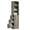 Gary, variant on Storage Cabinet Tall Narrow Bathroom Organizer with 3-Level Adjustable Shelves Slim Free Standing Space Saver for Living Room Kitchen, Gray