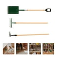 thumbnail image 4 of SHISUYAN 3Pcs Garden Tools Set Alloy 1: 12 Miniature Rake Garden Tool Accessories for Toddler Children, 4 of 7