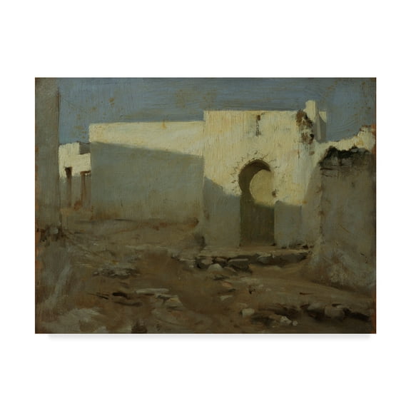 Trademark Fine Art 'Moorish Buildings In Sunlight' Canvas Art by John Singer Sargent