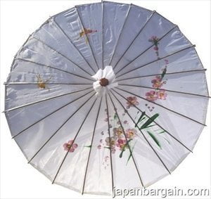 Red JapanBargain Oriental Parasol 32-Inches 