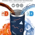 thumbnail image 3 of Modern 30oz Handheld Travel Tumbler with Handle – Double Wall Stainless Steel Insulated Cup, Flip Straw Lid, Leak-Proof & BPA-Free for Hot and Cold Drinks – Durable Coffee & Juice Mug White, 3 of 7
