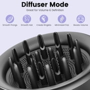 AFDD Wave Curl Diffuser Attachment compatible with Dyson Airwrap HS01 HS05 HS08 Upgraded Hair Diffuser Nozzle Dome and Diffuse Modes to Dryer Faster and Define Curls Hair