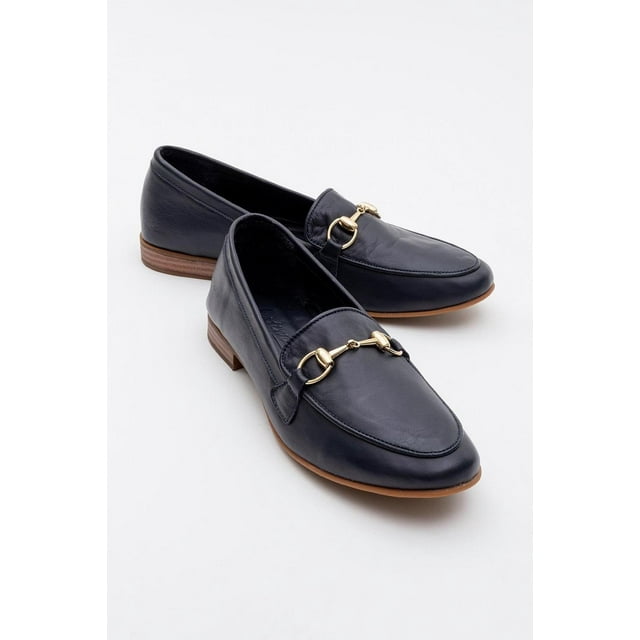 Rory - Mocasines de piel azul oscuro azul oscuro 25.5 CM