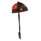 thumbnail image 1 of Gorra oriental china Hugo para cosplay Negro rojo, 1 of 7