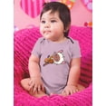 thumbnail image 2 of Cute Mewmmy W Candy. Bodysuit Infant -Image by Shutterstock,  Newborn, 2 of 4