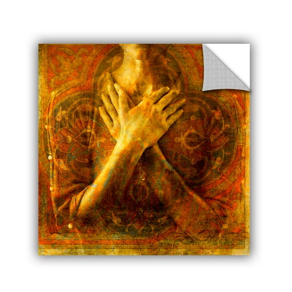 ''Honor Self' Removable Wall Art Mural, 14x14