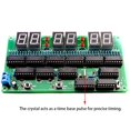 thumbnail image 3 of Kit de reloj eTaxoPowo DIY, circuito digital electrónico de 6 bits, 3 of 9