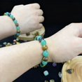 thumbnail image 4 of Handmade Stretch Stone Bracelet Artificial Beads for Men Women Jewelry Healing Energy Feng Shui Gift for Her Him Wife Mom, 4 of 5