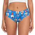 thumbnail image 1 of Balery Gnomes in USA Ropa Interior de Algodón para Mujer con Dibujo – Braguitas Cómodas y Elásticas, Estilo Clásico-4X-Large, 1 of 6