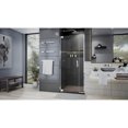 thumbnail image 3 of DreamLine Elegance Plus 30-30 3/4 in. W x 72 in. H Frameless Pivot Shower Door in Chrome, 3 of 7