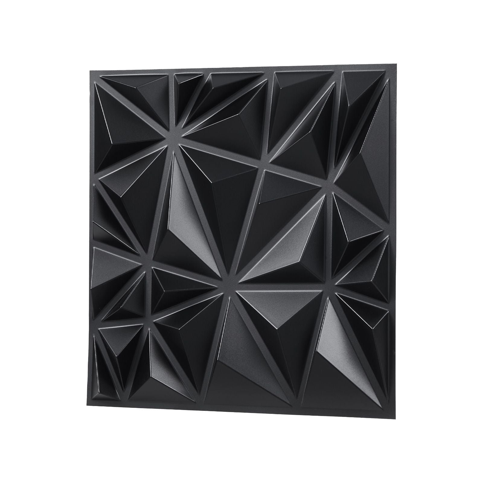 3D Wall Panels 33-Pack 11.81"x11.81", PVC Modern Art Diamond Tiles, 32 Sq.Ft Coverage, for Bedroom Living Room Gaming Room