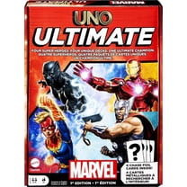 UNO Marvel Avengers Card Game - 112 Cards With Infinity Gauntlet Wild Card, For 2-10 Players