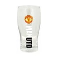 thumbnail image 1 of Manchester United - Wordmark Tulip Pint Glass, 1 of 2