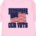 thumbnail image 4 of Inktastic Veteran Remember Our Vets Boys or Girls Long Sleeve Toddler T-Shirt, 4 of 5