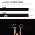 thumbnail image 3 of Anillos de gimnasia PACEARTH, de madera, olímpicos, 680 kg, con correas, 3 of 9