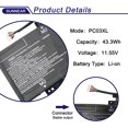 thumbnail image 3 of Batería SUNNEAR PC03XL 11.55V 44.3Wh para HP Pavilion, 3 of 6