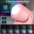 thumbnail image 2 of Sunset Projection Lamp Dimmable LED Night Light 180 Degree Rotation Floor Lamp with USB Power Supply for Home Cinema Theme Hotel Decor and Photography (Rainbow), 2 of 7