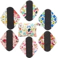 thumbnail image 1 of Menstrual Pad Reusable Washable Bamboo Charcoal Sanitary Pad Mama Cloth Pad, 1 of 10