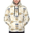 thumbnail image 4 of Hoodies for Men - Peanuts Long Sleeve Comfrt Men'S Fashion Hoodies & Sweatshirts, Sweatshirts for Men Hoodies Pullover Clothing Clothes with Pouch, 4 of 7