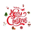 thumbnail image 1 of CXYYY Merry Christmas Garage Door Sticker Holiday Decorative Car Fridge Sticker, 1 of 5