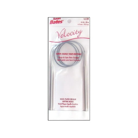 UPC: 0077216003859 | Bates Velocity Nkl Plate Circ Knit Needle 29  10
