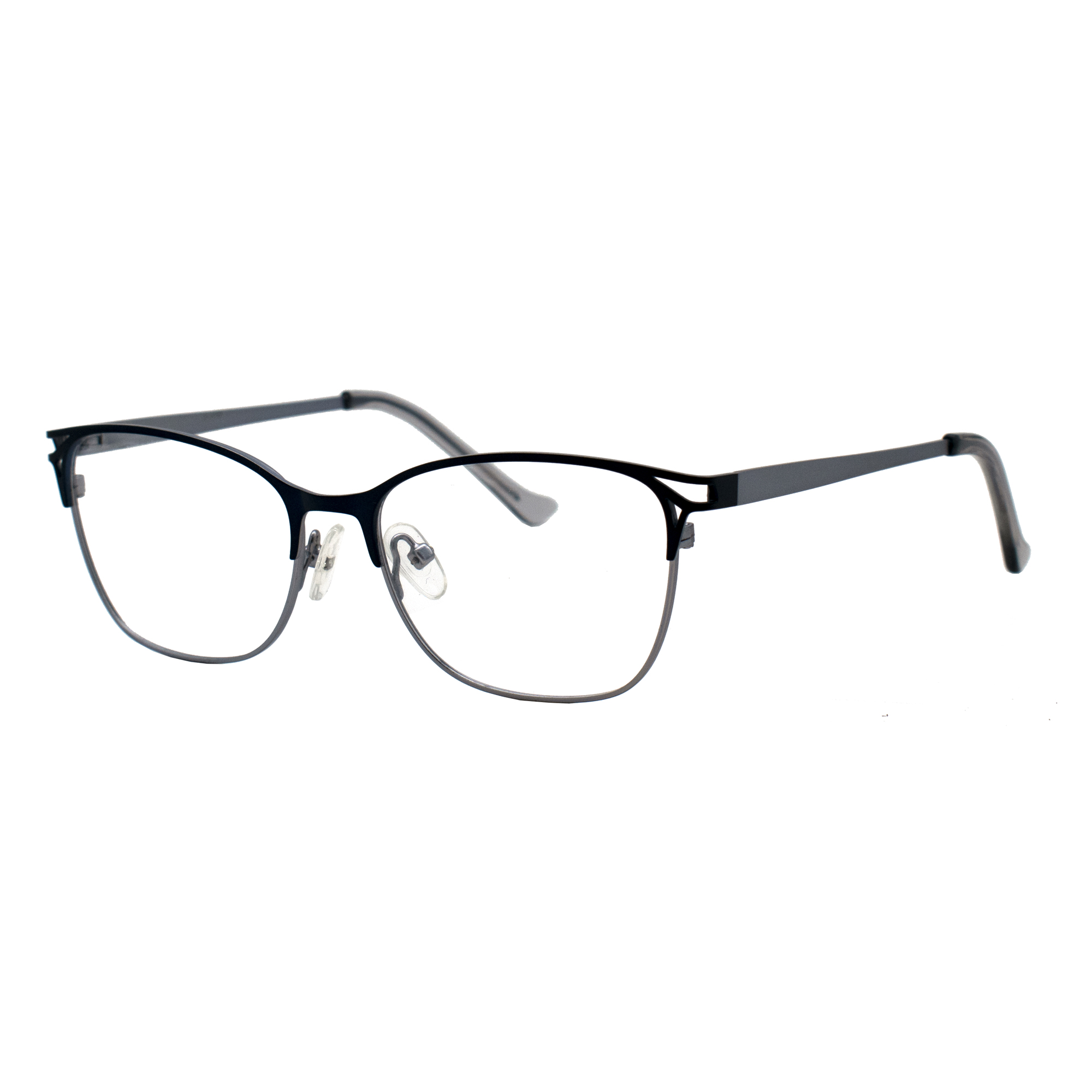 Walmart Women's Rx'able Eyeglasses, WM200650-1, Navy, 50-15-135 - image 2 of 5